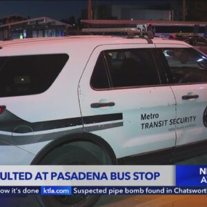 Girl assaulted at Pasadena bus stop