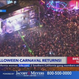 Halloween Carnaval takes over the streets of West Hollywood