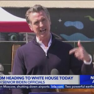 Gov. Gavin Newsom heads to Washington seeking last-minute help from Biden administration