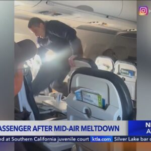 Help and hope for passenger after mid-air meltdown