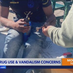 Homeless crisis blamed for brazen drug use, vandalism in Tarzana