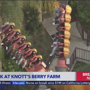 Live coverage: Riders stranded in mid-air after ride malfunctions at Knott's Berry Farm