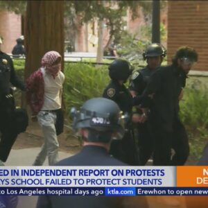 Independent report bashes UCLA's response to protests earlier this year