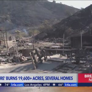 'It got here so fast': Homeowner loses 100-year-old home in Mountain Fire