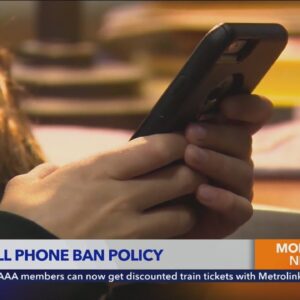 LAUSD details how the cell phone ban will work, announces start date