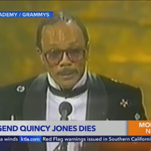 Legendary music producer Quincy Jones dies at 91