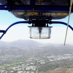 LIVE Air Footage of Ventura County Brush Fire