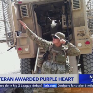 Local veteran and Purple Heart recipient speaks out about PTSD