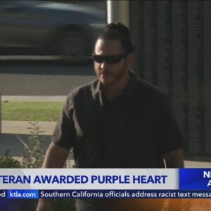 Local veteran awarded Purple Heart