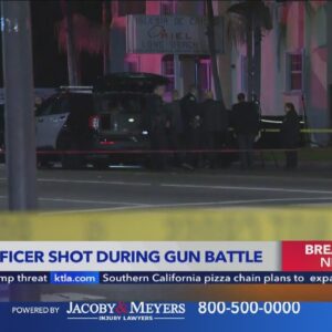 Long Beach police officer shot during deadly standoff