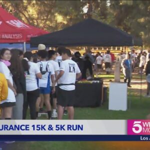 Los Angeles students gather to participate in SRLA Endurance Run  