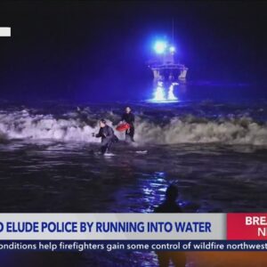 Man jumps in ocean while trying to elude Redondo Beach police