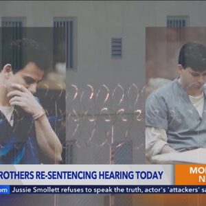 Menendez brothers re-sentencing hearing to take place Monday