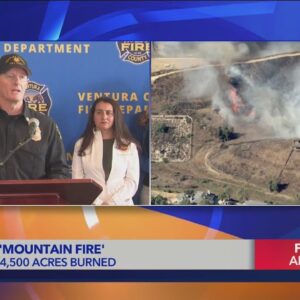 Mountain Fire - 10 a.m. News Briefing