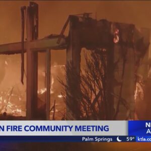 Mountain Fire community meeting held in Ventura County