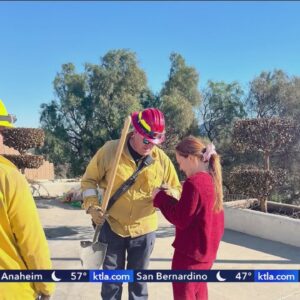 Mountain Fire takes SoCal couple’s home, firefighters find wedding ring