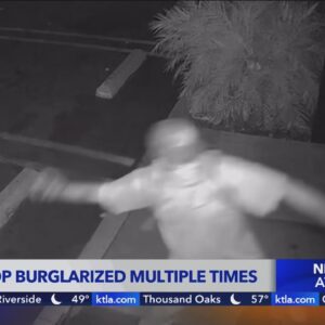 Pizza shop burglarized multiple times