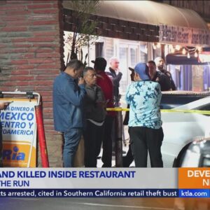 Police: Man shot dead in restaurant that also served as illegal casino 