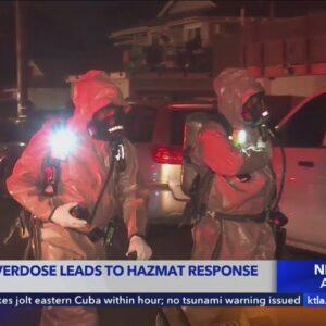 Possible overdose leads to hazmat response in O.C.