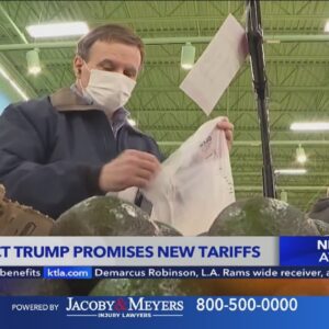 President-elect Trump promises new tariffs