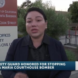 Grand Jury recognizes guard’s heroism following the Santa Maria Superior Courthouse bombing