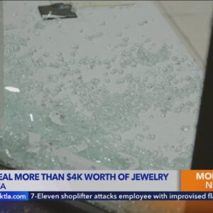 2 men steal thousands of dollars in jewelry from Southern California store in brazen heist 