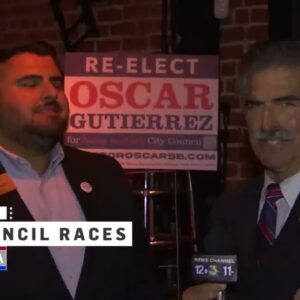 Santa Barbara City Council Election Night - Oscar Gutierrez