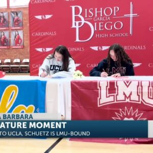 Signature moment for Eliana Urzua and Nicole Schuetz