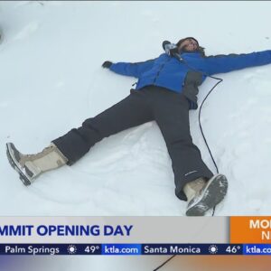 Skiers, snowboarders celebrate opening day at Snow Summit