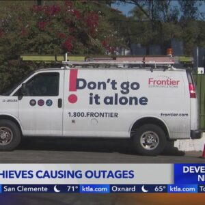 Wire thefts leave Hacienda Heights residents without phone, internet service