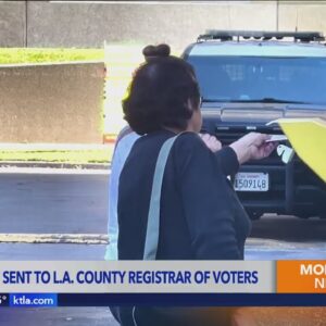 Another Southern California ballot processing center receives bomb threat 