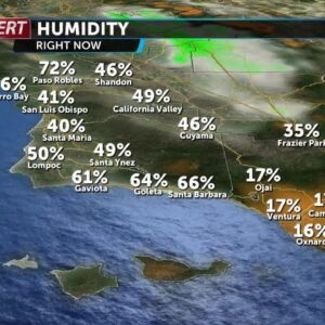 Tracking dangerous Santa Ana winds Wednesday and Thursday