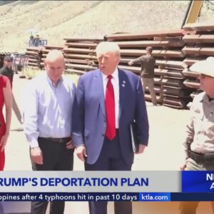 Trump says military may be used for deportations