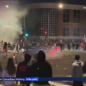 Two people injured during chaotic Anaheim street takeover