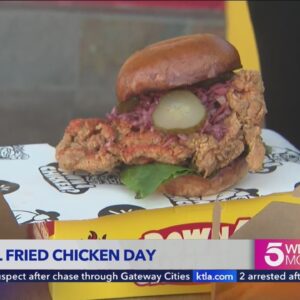 L.A. restaurants helping customers celebrate National Fried Chicken Sandwich Day  