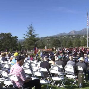 Veterans Day at Santa Barbara Cemetery