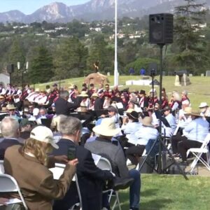 Veterans Day at Santa Barbara Cemetery