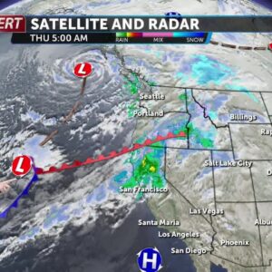 Warming temperatures and sunny skies Thursday, rain this weekend