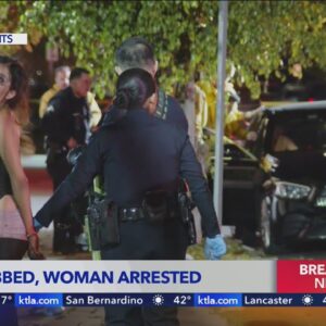 Woman arrested for allegedly stabbing boyfriend in Los Angeles