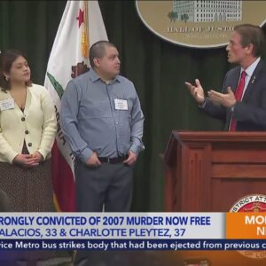 Man, woman released after 17 years due to ‘wrongful conviction’ in East L.A. murder