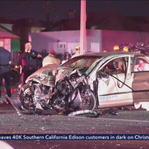 1 dead, 7 hurt in violent head-on collision on Christmas Day