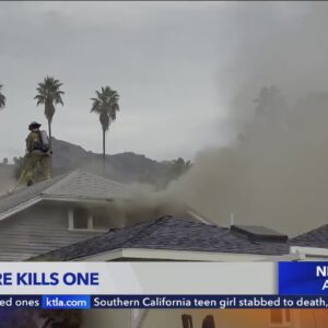 1 dead after house fire in Eagle Rock