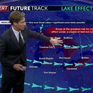 A quiet weather pattern for the start of December