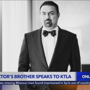 Brother speaks out on murder of Woodland Hills doctor in exclusive KTLA interview