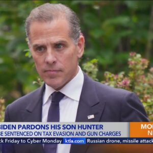 Biden pardons his son Hunter despite previous pledges not to