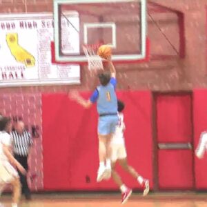 Bishop Diego loses at home to Mission Prep in boys basketball