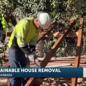 Centuries old home in Santa Barbara gets deconstructed