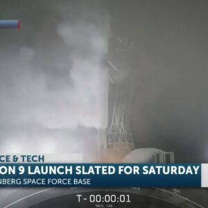 Falcon 9 launch of Bandwagon 2 mission from Vandenberg SFB scheduled early Saturday