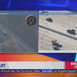 CHP pursues suspected car thief through L.A. County