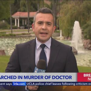 Cops visit Calabasas home of murdered doctor's ex-wife